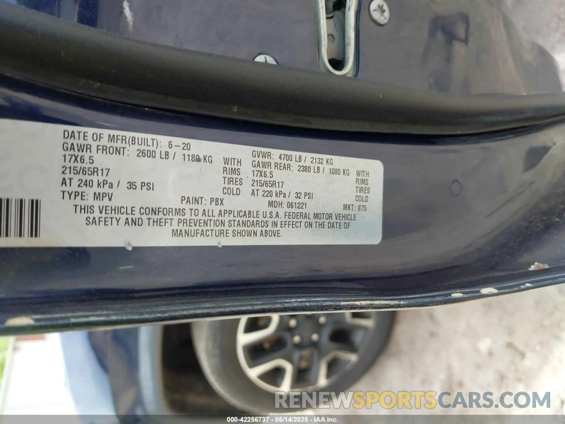 9 fotografías del automóvil dañado 3C4NJDDB1LT244981 JEEP COMPASS 2020