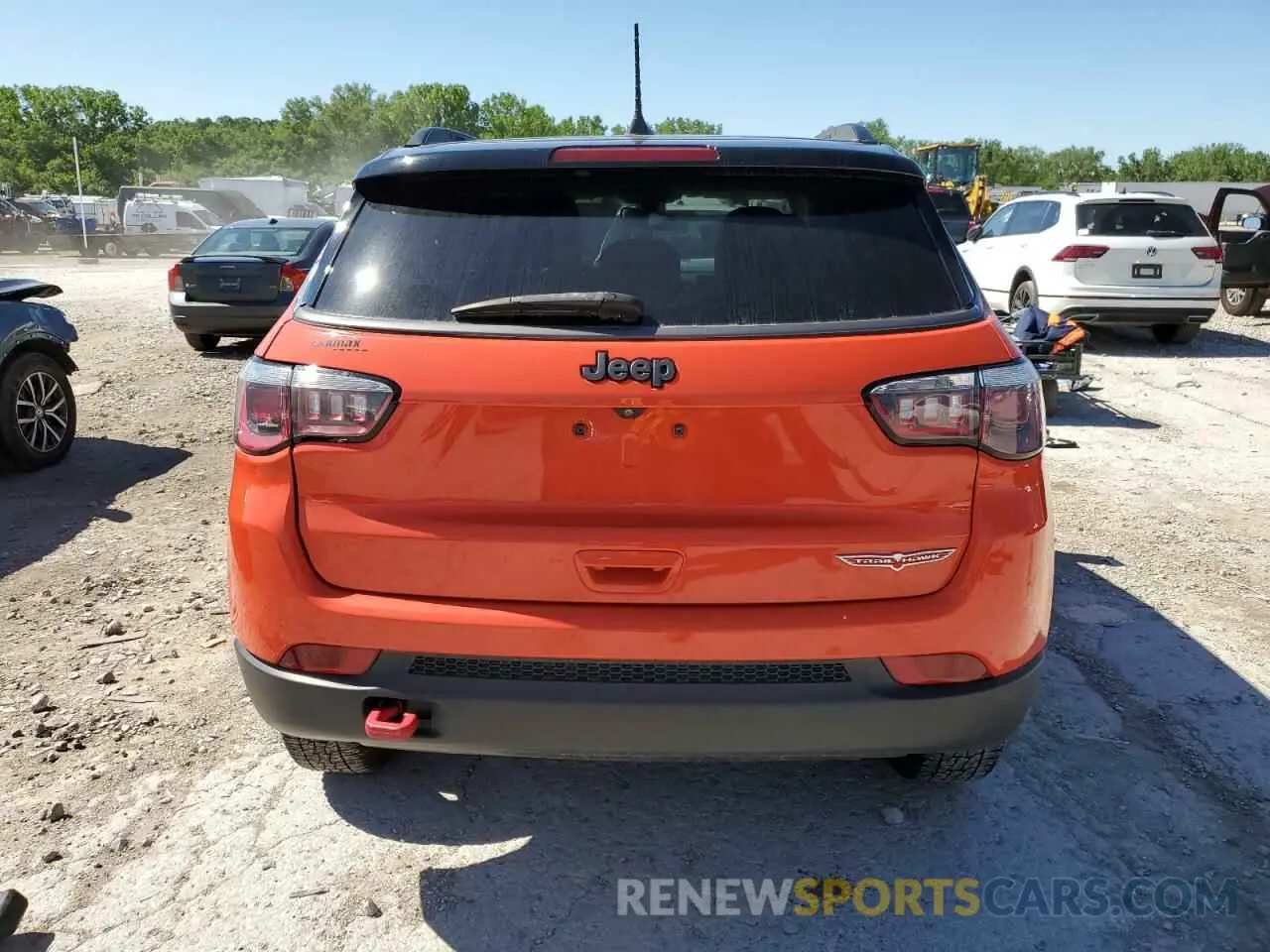 6 fotografías del automóvil dañado 3C4NJDDB2LT108889 JEEP COMPASS 2020