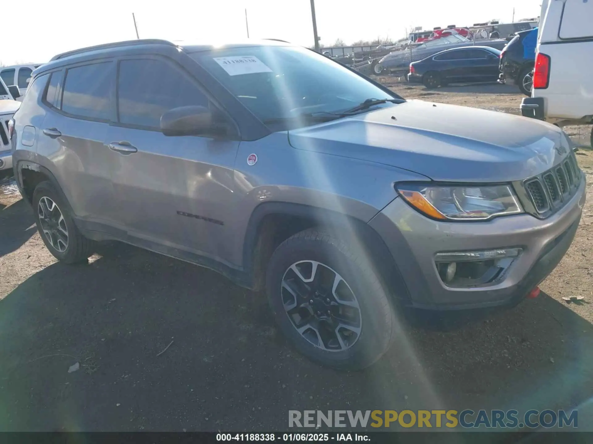 1 fotografías del automóvil dañado 3C4NJDDB2LT127619 JEEP COMPASS 2020