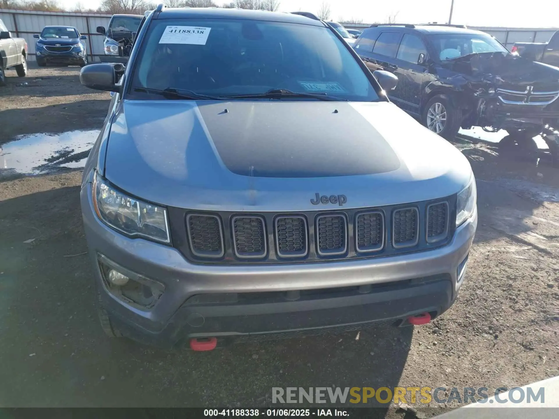 12 fotografías del automóvil dañado 3C4NJDDB2LT127619 JEEP COMPASS 2020
