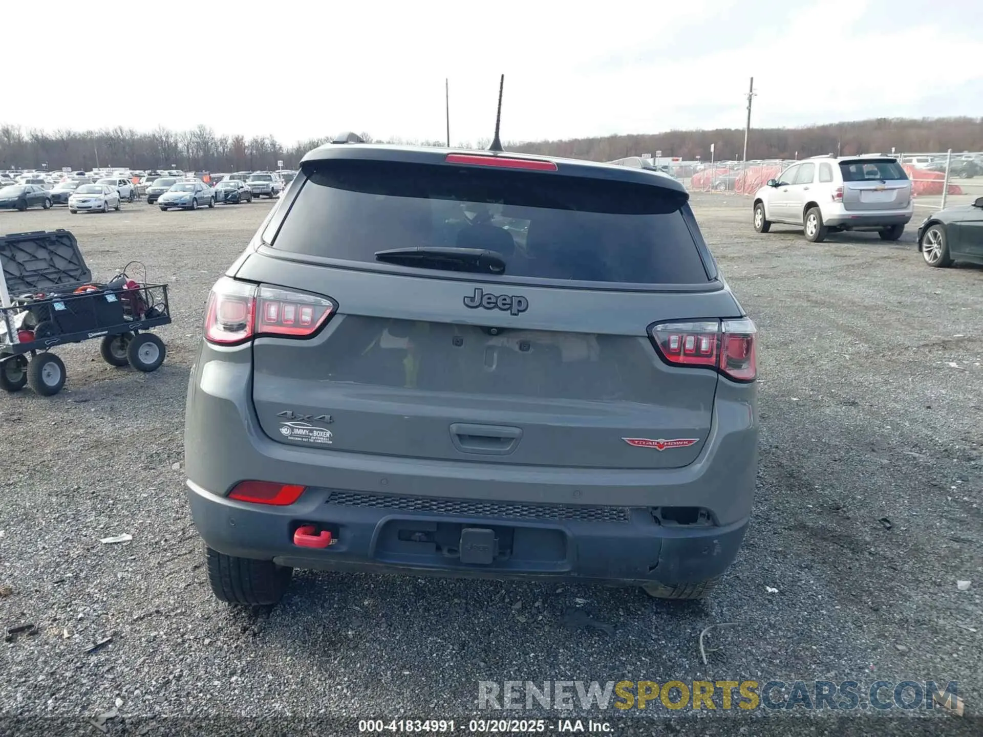 15 fotografías del automóvil dañado 3C4NJDDB2LT143948 JEEP COMPASS 2020