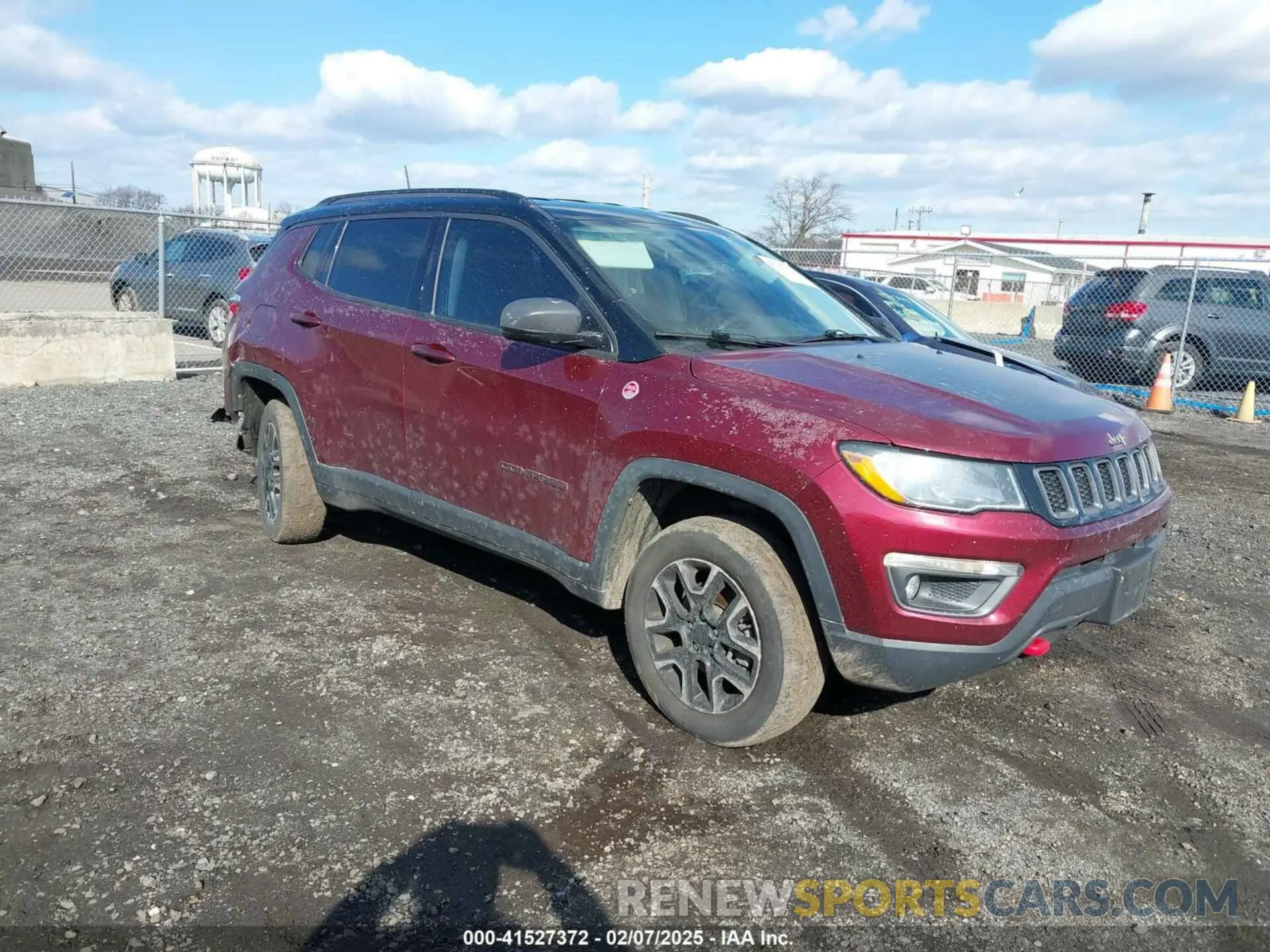 1 fotografías del automóvil dañado 3C4NJDDB2LT239384 JEEP COMPASS 2020