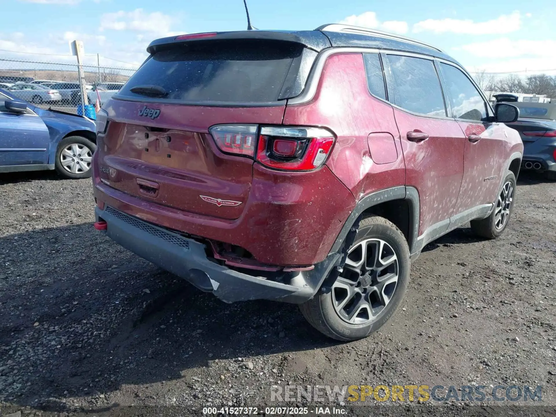 6 fotografías del automóvil dañado 3C4NJDDB2LT239384 JEEP COMPASS 2020