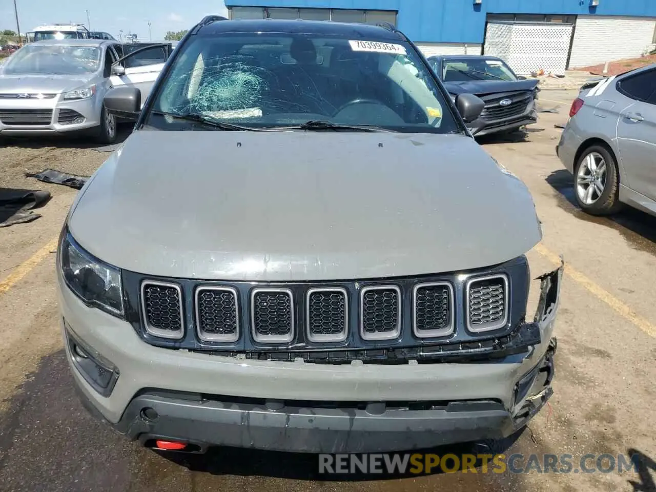 5 fotografías del automóvil dañado 3C4NJDDB3LT203350 JEEP COMPASS 2020