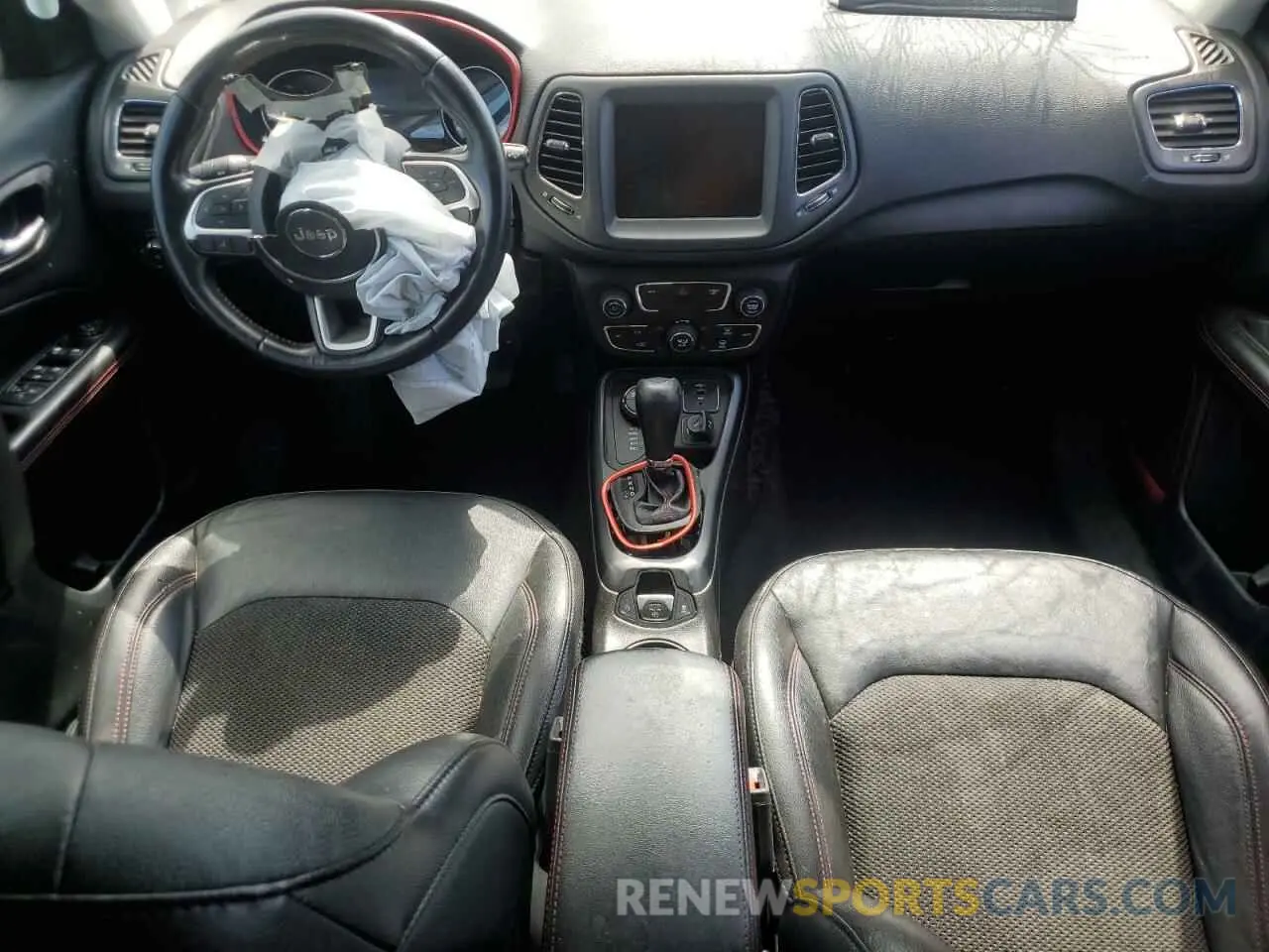 8 fotografías del automóvil dañado 3C4NJDDB3LT203350 JEEP COMPASS 2020