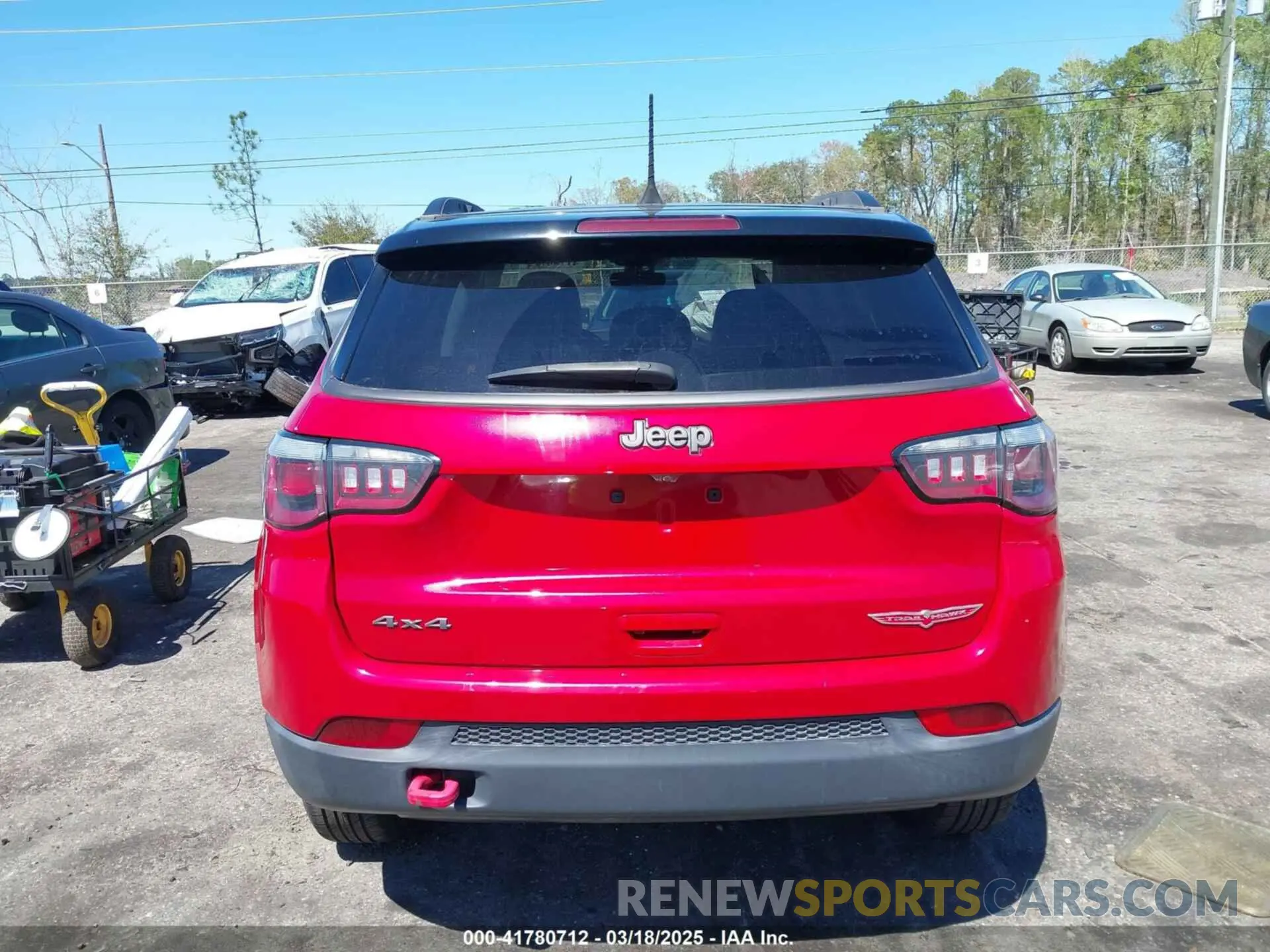 15 fotografías del automóvil dañado 3C4NJDDB3LT207849 JEEP COMPASS 2020