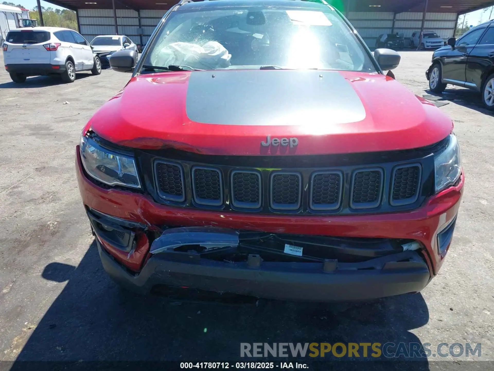 6 fotografías del automóvil dañado 3C4NJDDB3LT207849 JEEP COMPASS 2020