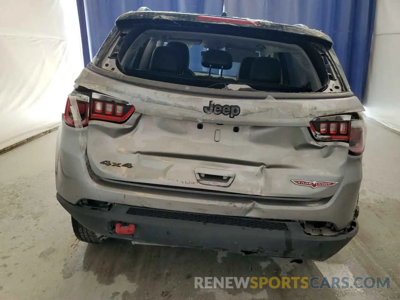 6 fotografías del automóvil dañado 3C4NJDDB3LT208015 JEEP COMPASS 2020