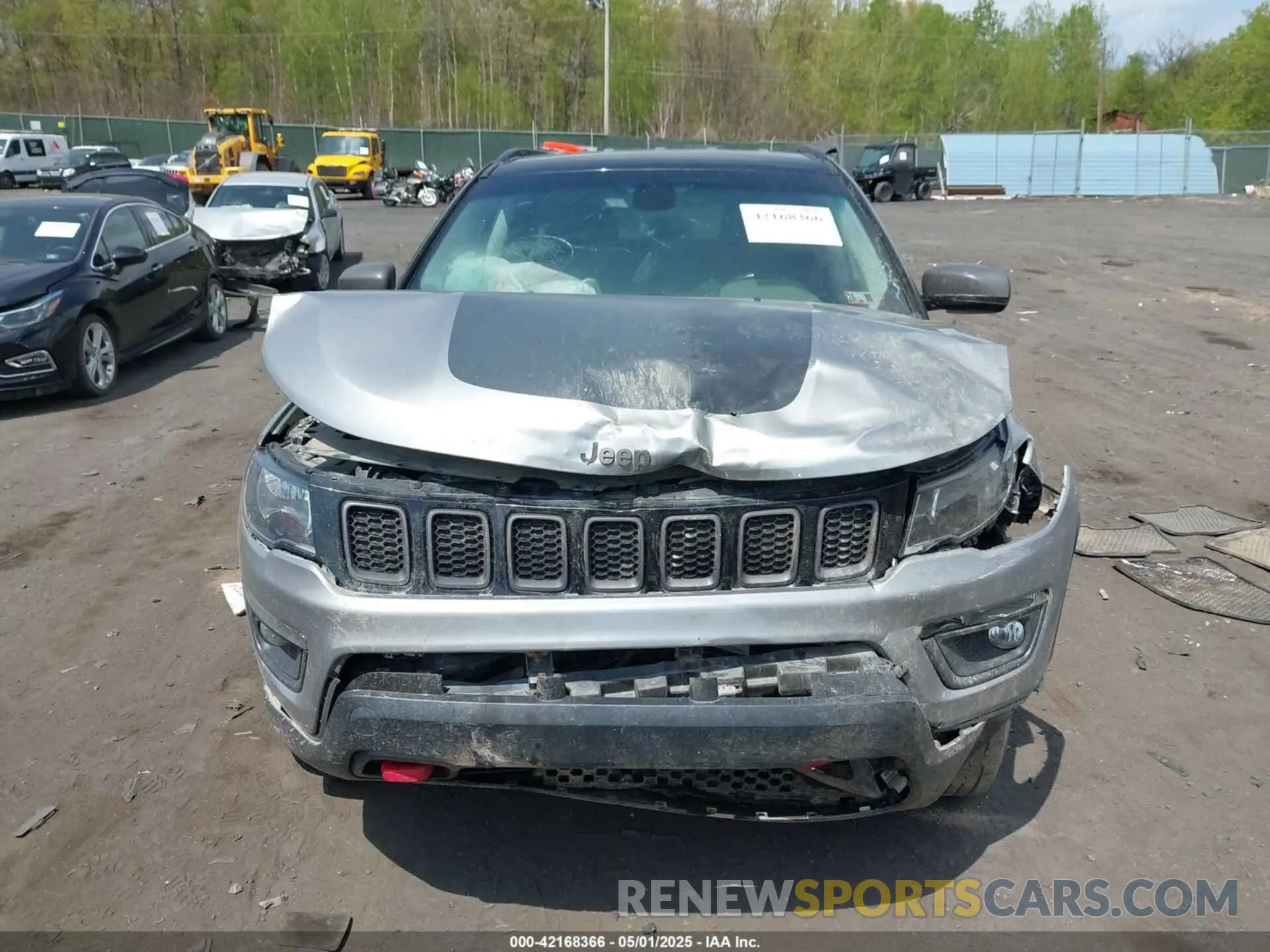 12 fotografías del automóvil dañado 3C4NJDDB4LT171685 JEEP COMPASS 2020