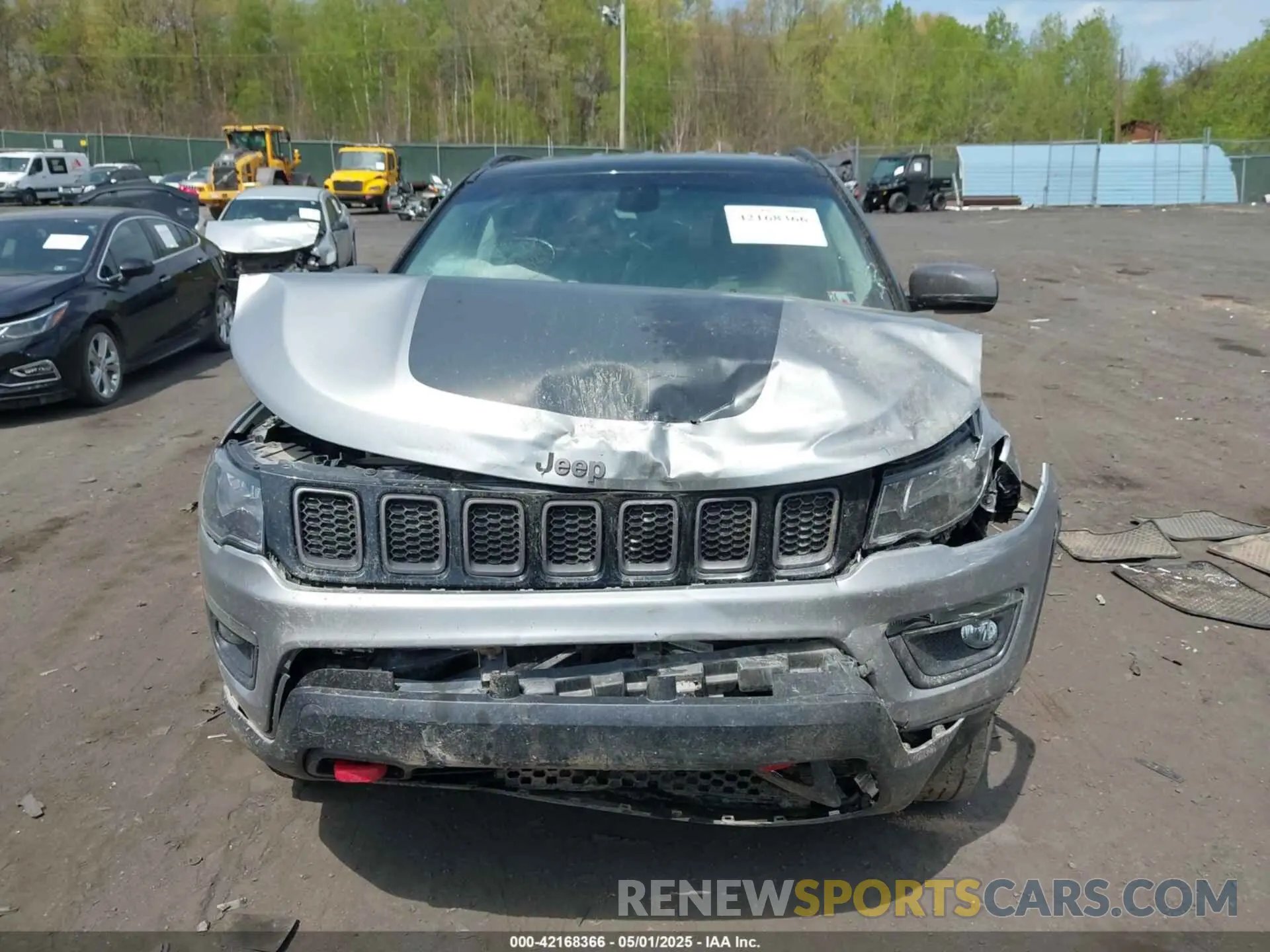 6 fotografías del automóvil dañado 3C4NJDDB4LT171685 JEEP COMPASS 2020
