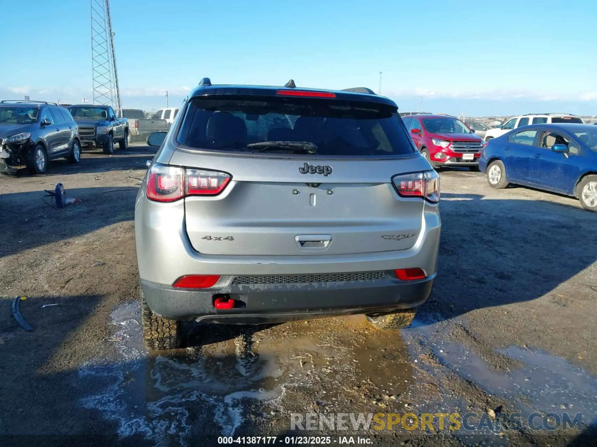 16 fotografías del automóvil dañado 3C4NJDDB4LT184288 JEEP COMPASS 2020