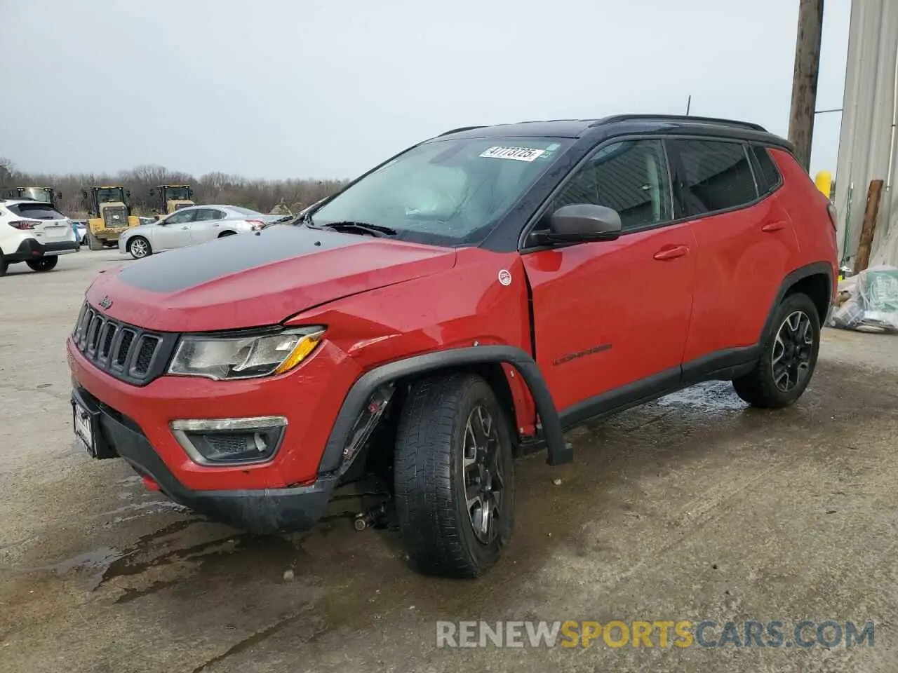 1 fotografías del automóvil dañado 3C4NJDDB5LT122219 JEEP COMPASS 2020