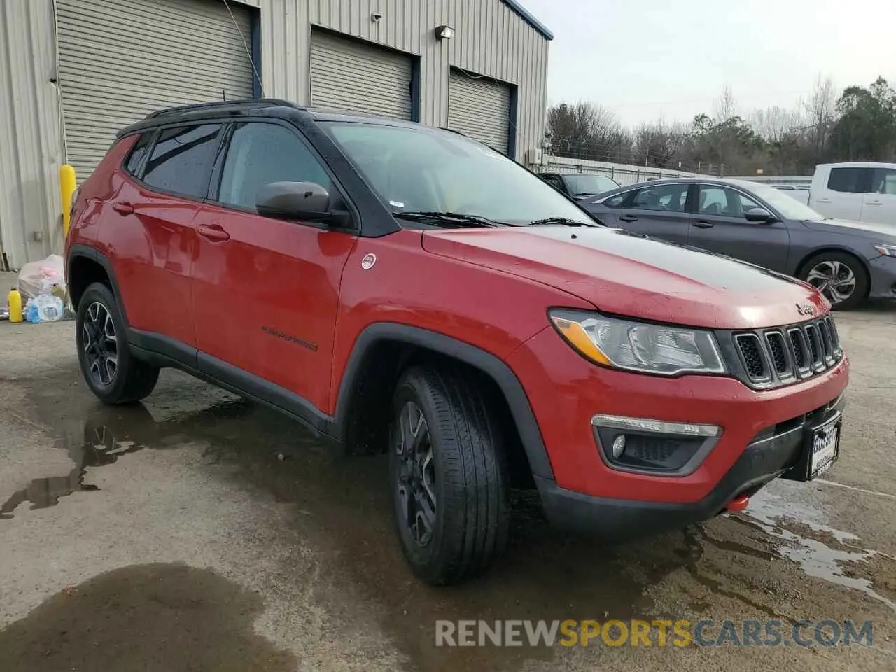 4 fotografías del automóvil dañado 3C4NJDDB5LT122219 JEEP COMPASS 2020