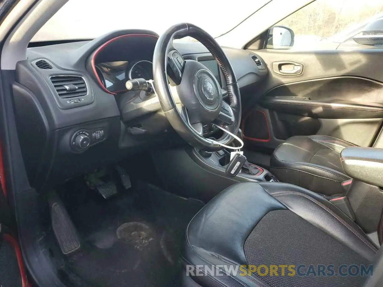 7 fotografías del automóvil dañado 3C4NJDDB5LT122219 JEEP COMPASS 2020
