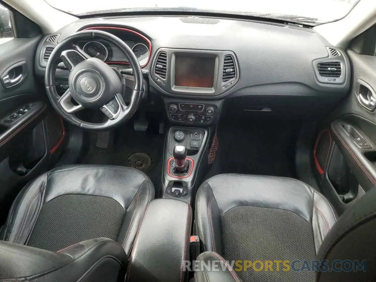 8 fotografías del automóvil dañado 3C4NJDDB5LT122219 JEEP COMPASS 2020