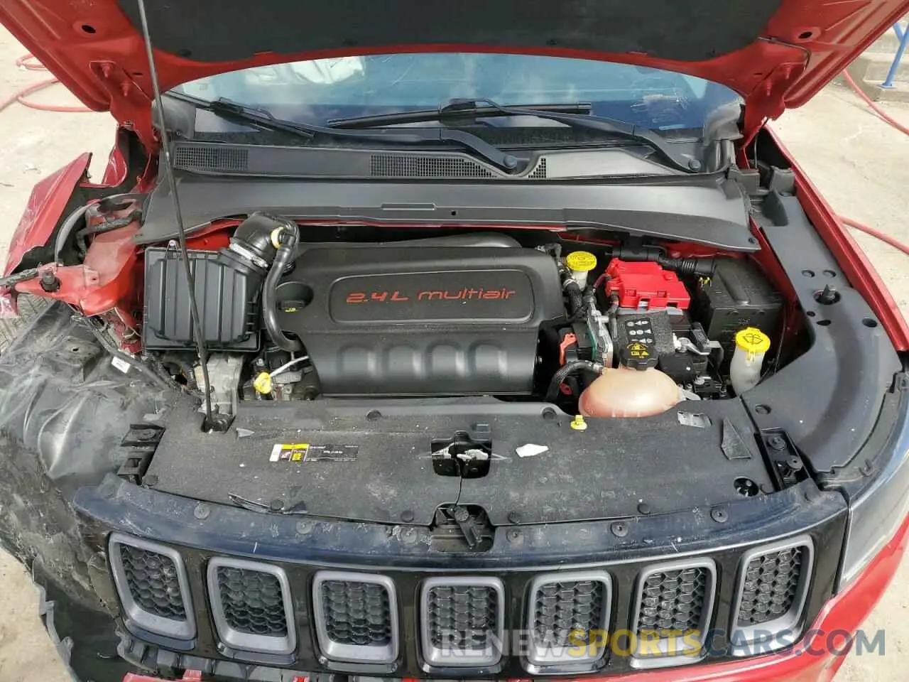 12 fotografías del automóvil dañado 3C4NJDDB5LT123810 JEEP COMPASS 2020