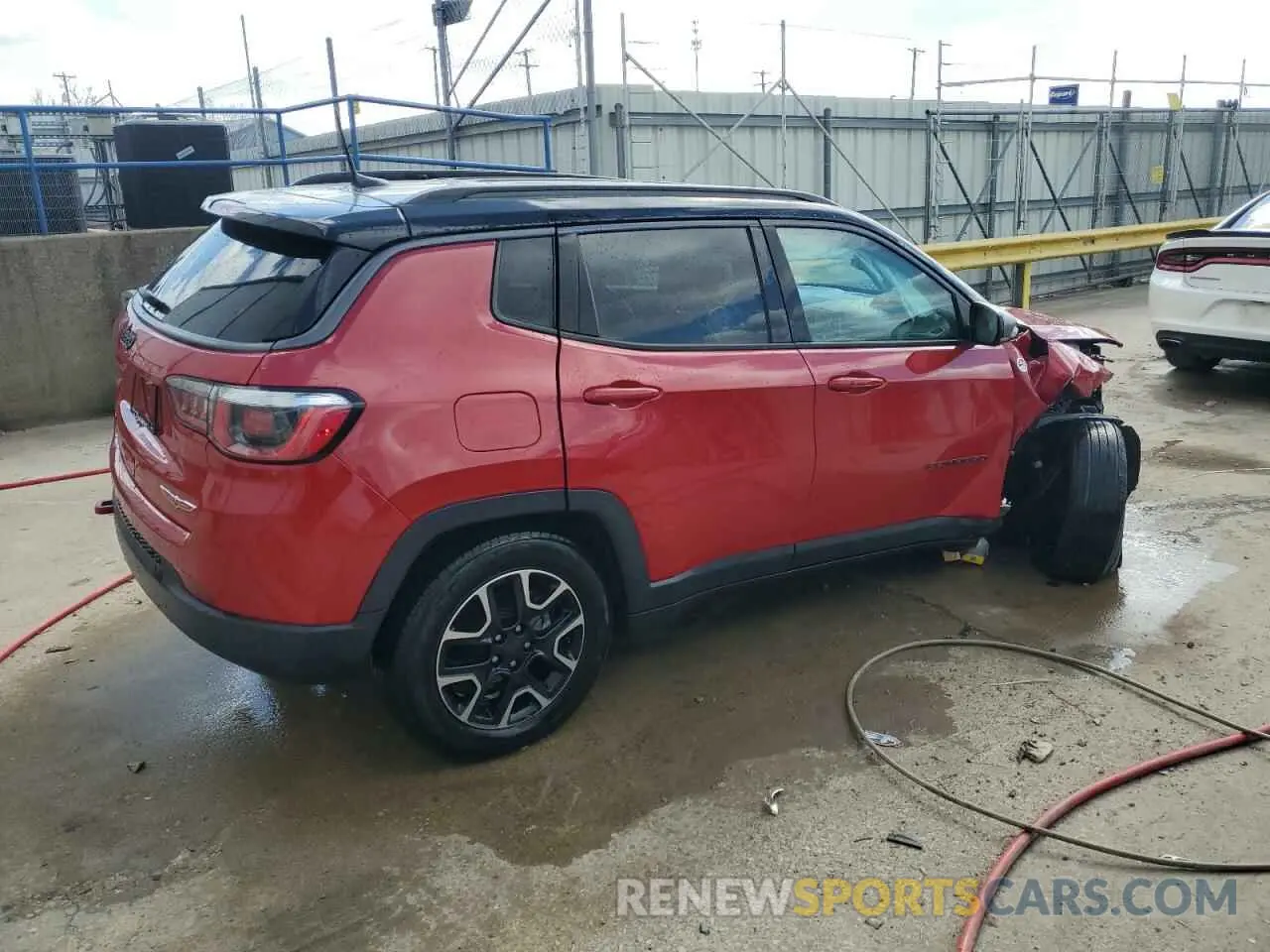 3 fotografías del automóvil dañado 3C4NJDDB5LT123810 JEEP COMPASS 2020