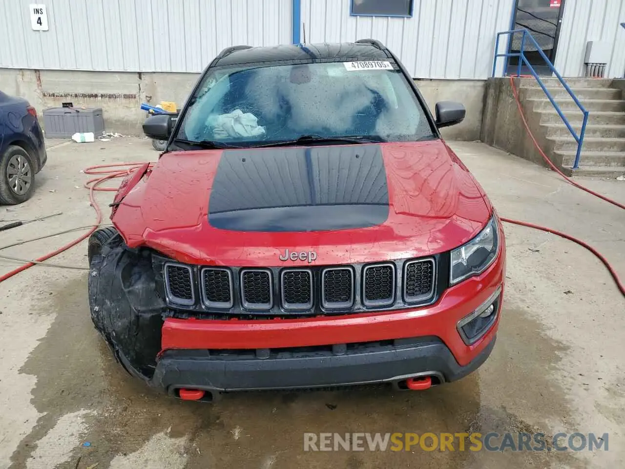 5 fotografías del automóvil dañado 3C4NJDDB5LT123810 JEEP COMPASS 2020