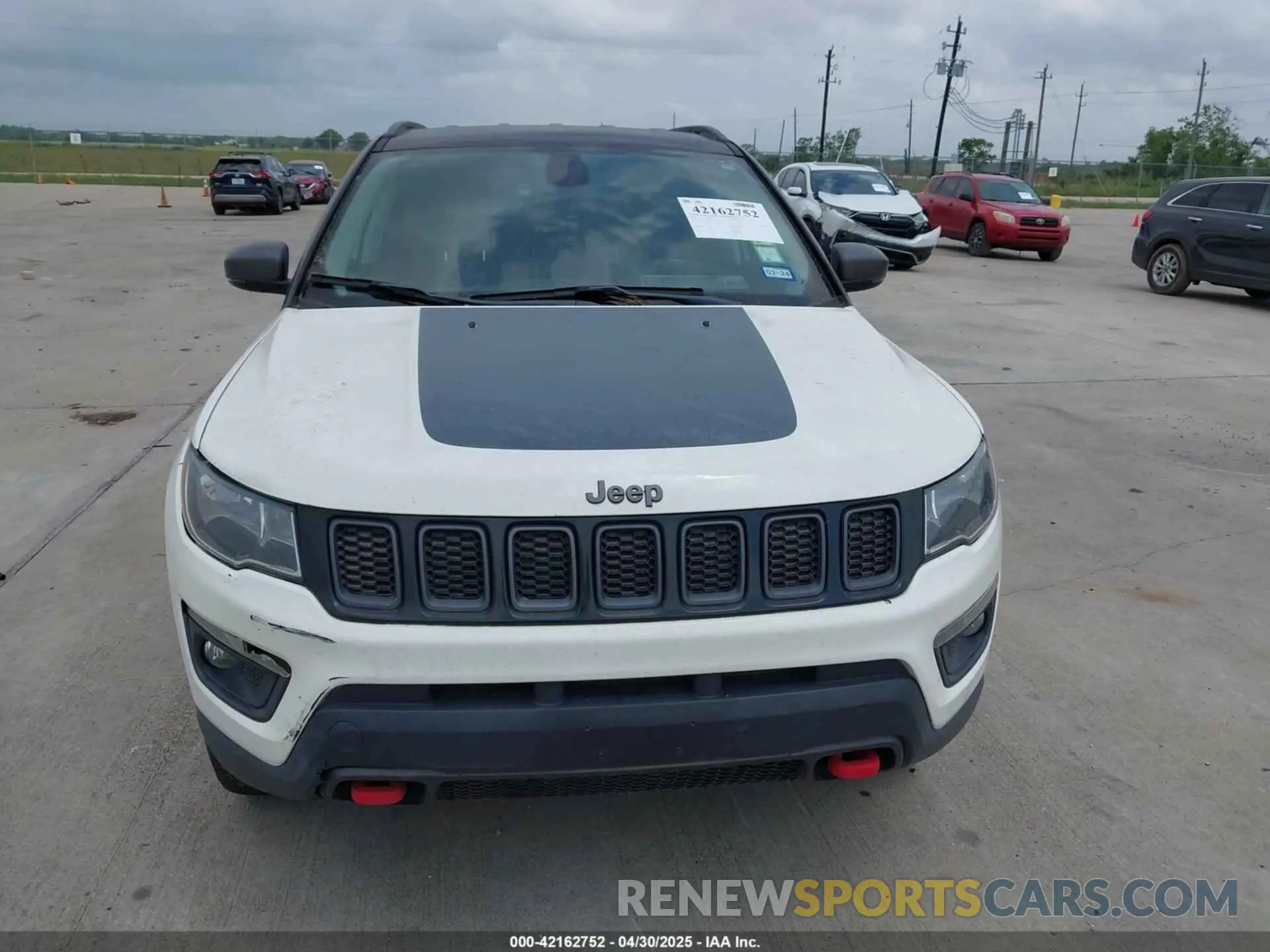 6 fotografías del automóvil dañado 3C4NJDDB5LT159559 JEEP COMPASS 2020