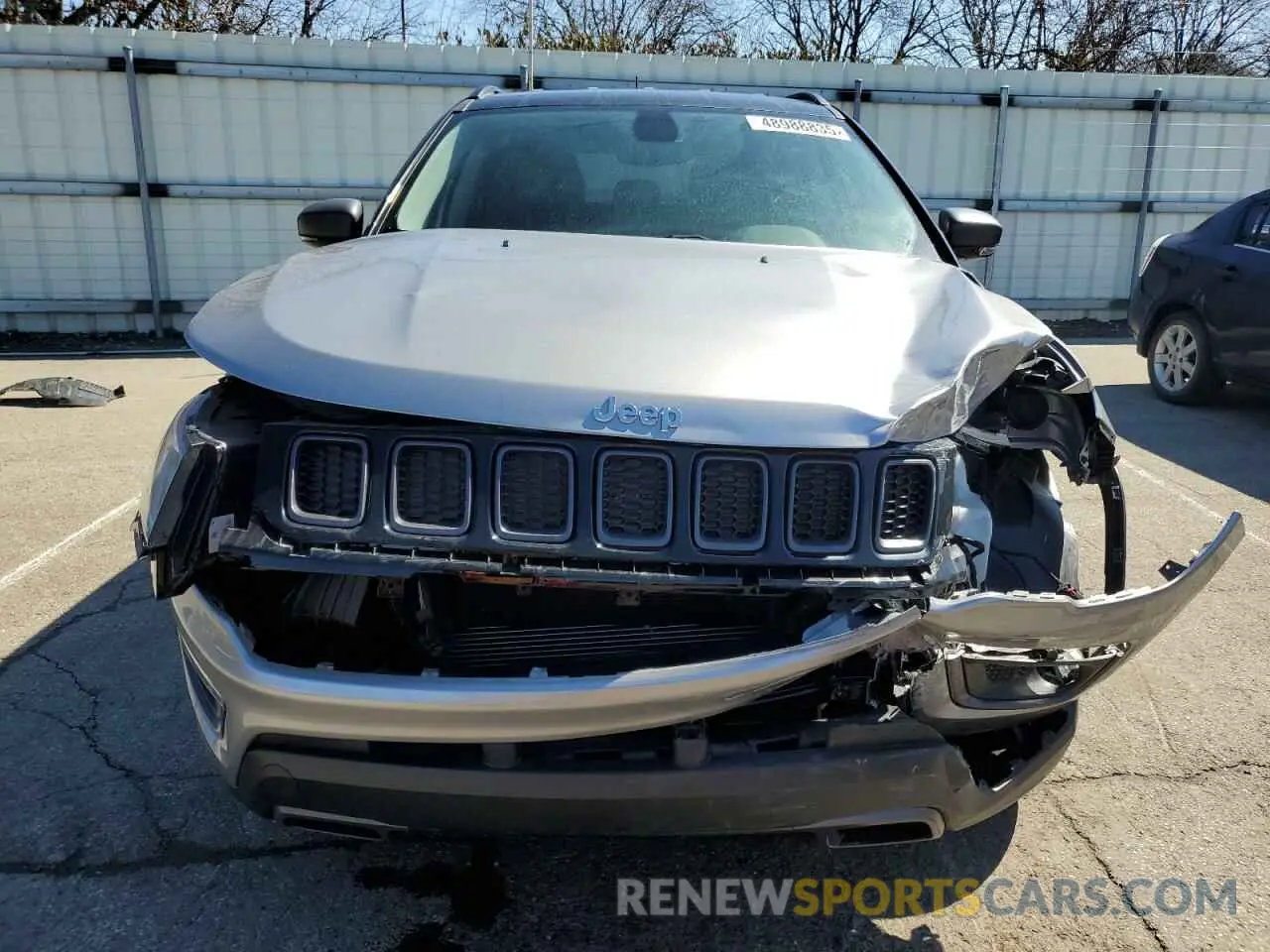 5 fotografías del automóvil dañado 3C4NJDDB6LT165435 JEEP COMPASS 2020
