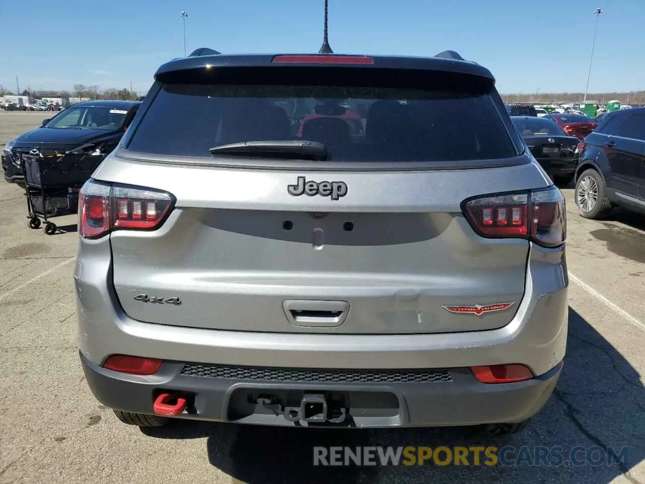 6 fotografías del automóvil dañado 3C4NJDDB6LT165435 JEEP COMPASS 2020