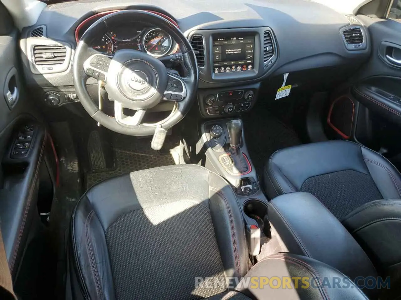 8 fotografías del automóvil dañado 3C4NJDDB6LT165435 JEEP COMPASS 2020