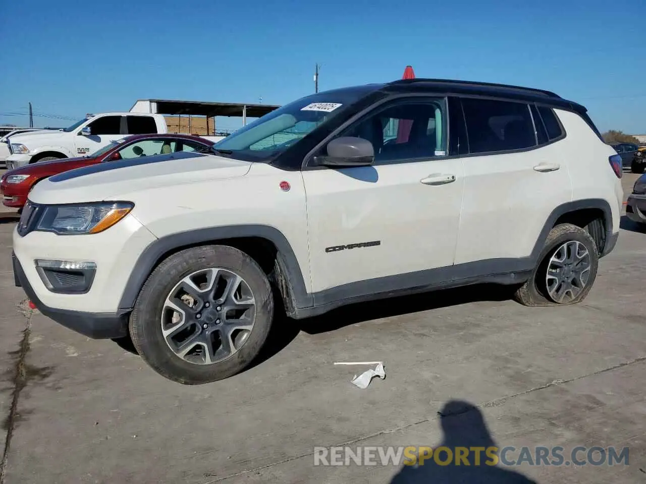 1 fotografías del automóvil dañado 3C4NJDDB7LT118561 JEEP COMPASS 2020