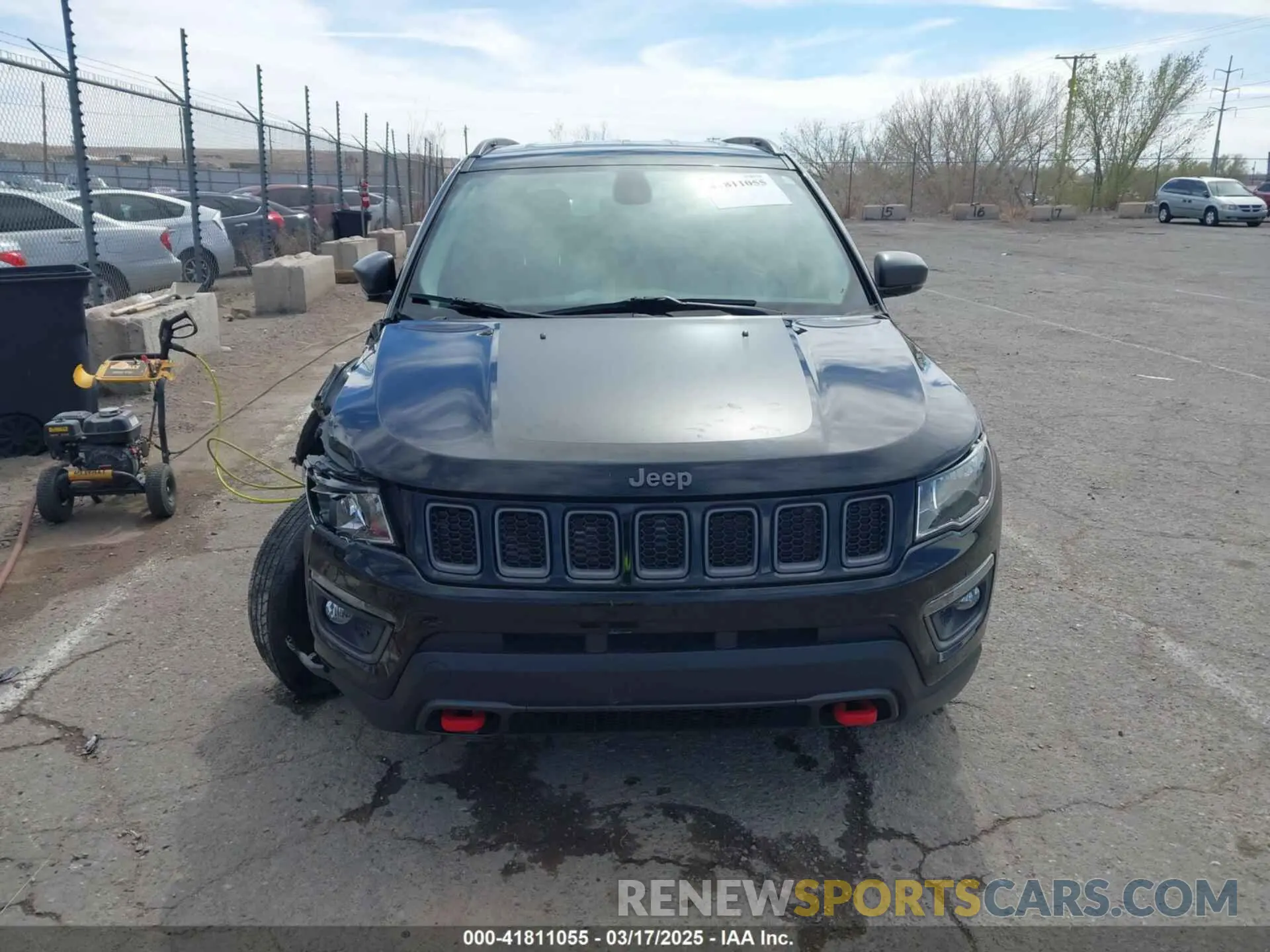 12 fotografías del automóvil dañado 3C4NJDDB7LT129673 JEEP COMPASS 2020