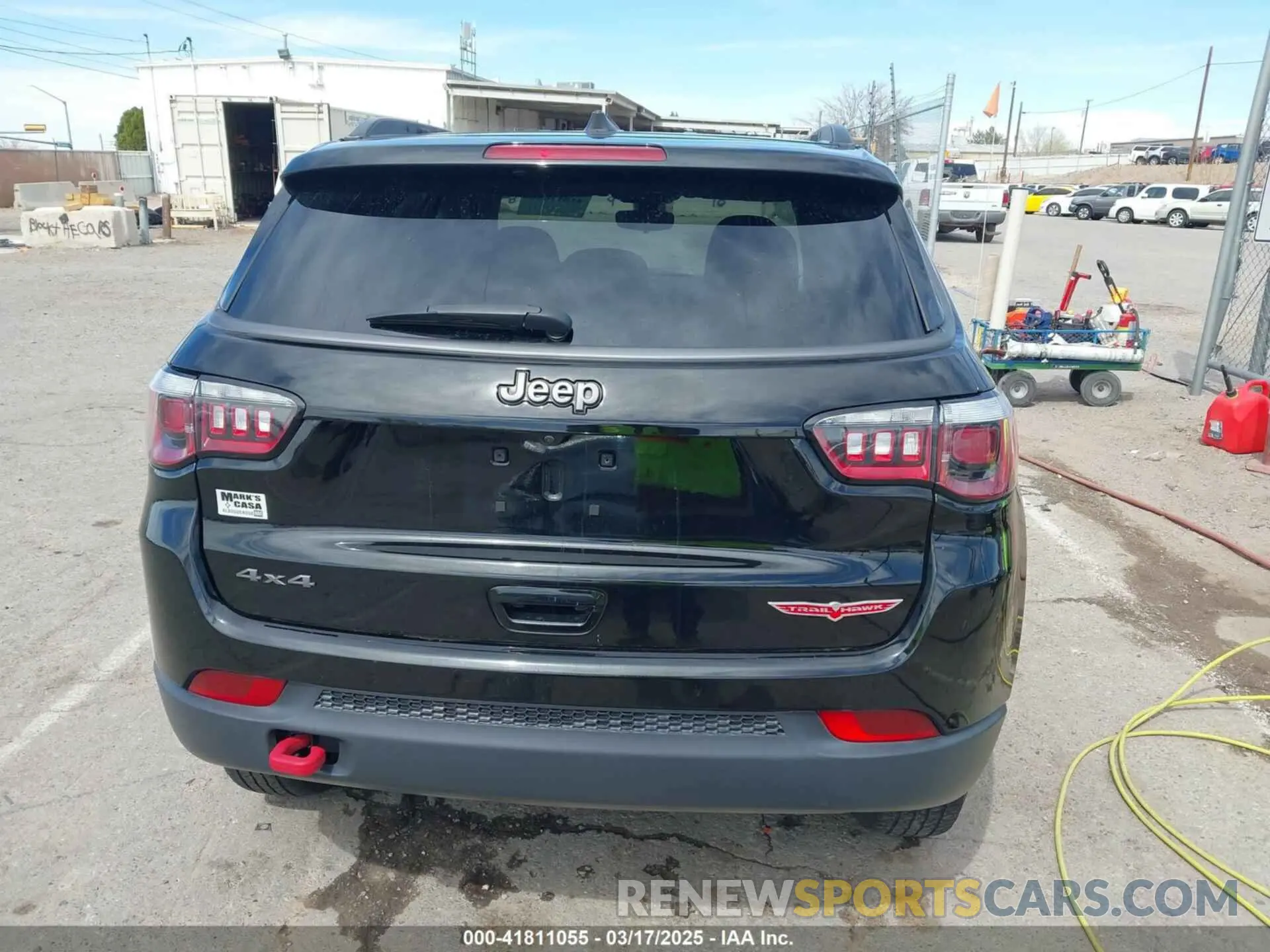 16 fotografías del automóvil dañado 3C4NJDDB7LT129673 JEEP COMPASS 2020