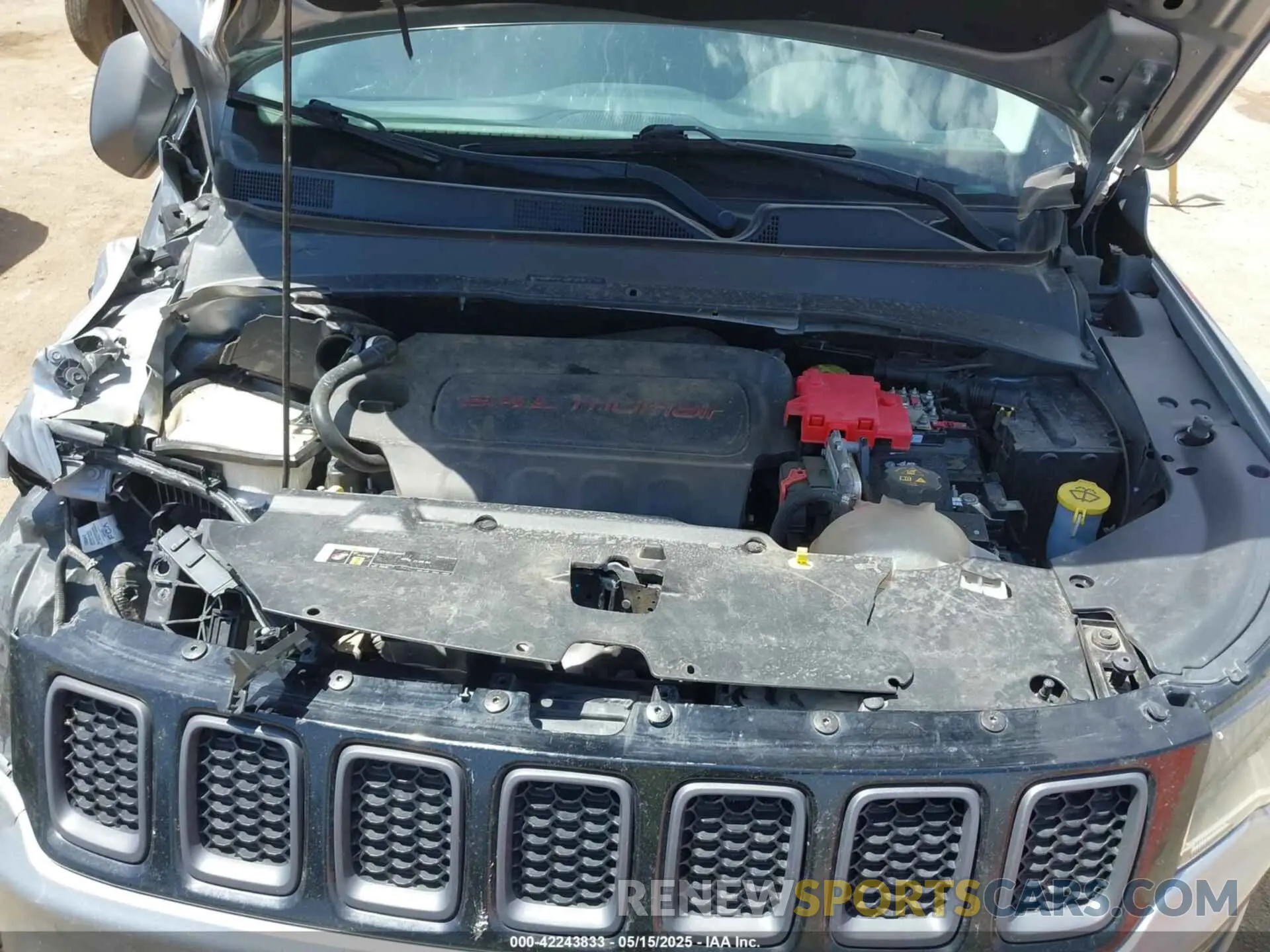 10 fotografías del automóvil dañado 3C4NJDDB7LT159532 JEEP COMPASS 2020