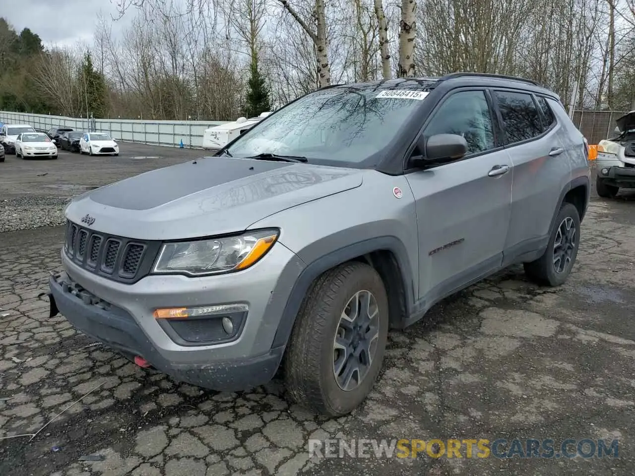1 fotografías del automóvil dañado 3C4NJDDB7LT171664 JEEP COMPASS 2020