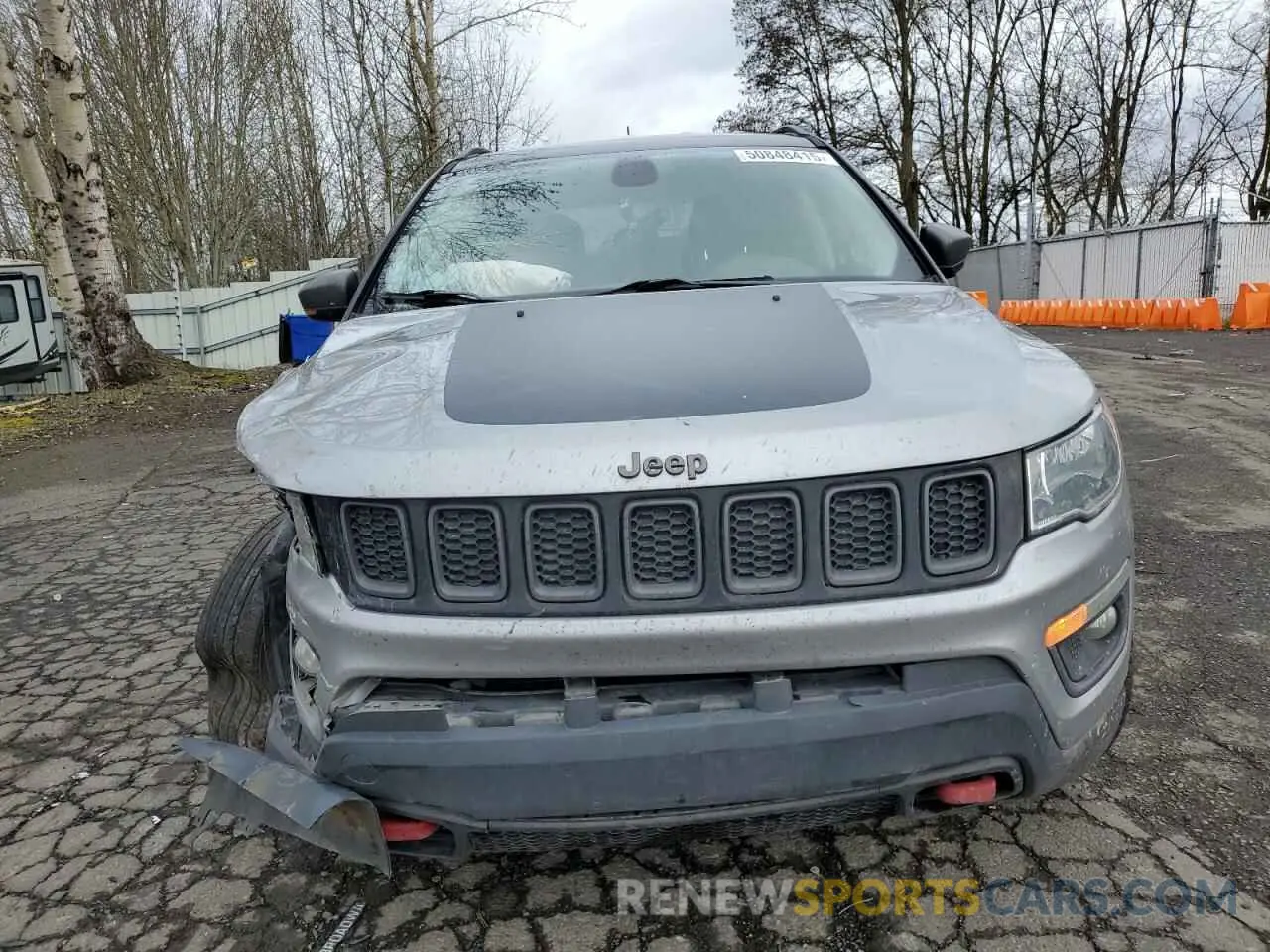5 fotografías del automóvil dañado 3C4NJDDB7LT171664 JEEP COMPASS 2020