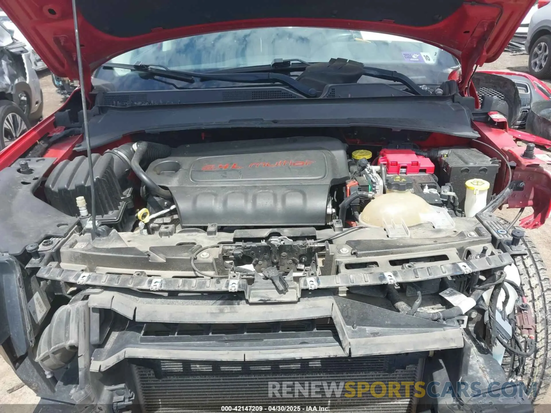 10 fotografías del automóvil dañado 3C4NJDDB7LT196242 JEEP COMPASS 2020