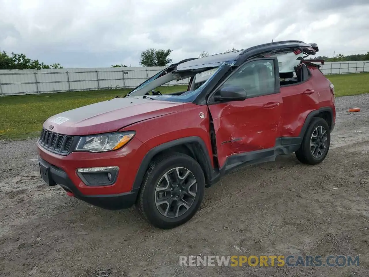 1 fotografías del automóvil dañado 3C4NJDDB7LT214691 JEEP COMPASS 2020