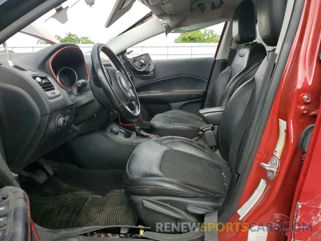 7 fotografías del automóvil dañado 3C4NJDDB7LT214691 JEEP COMPASS 2020