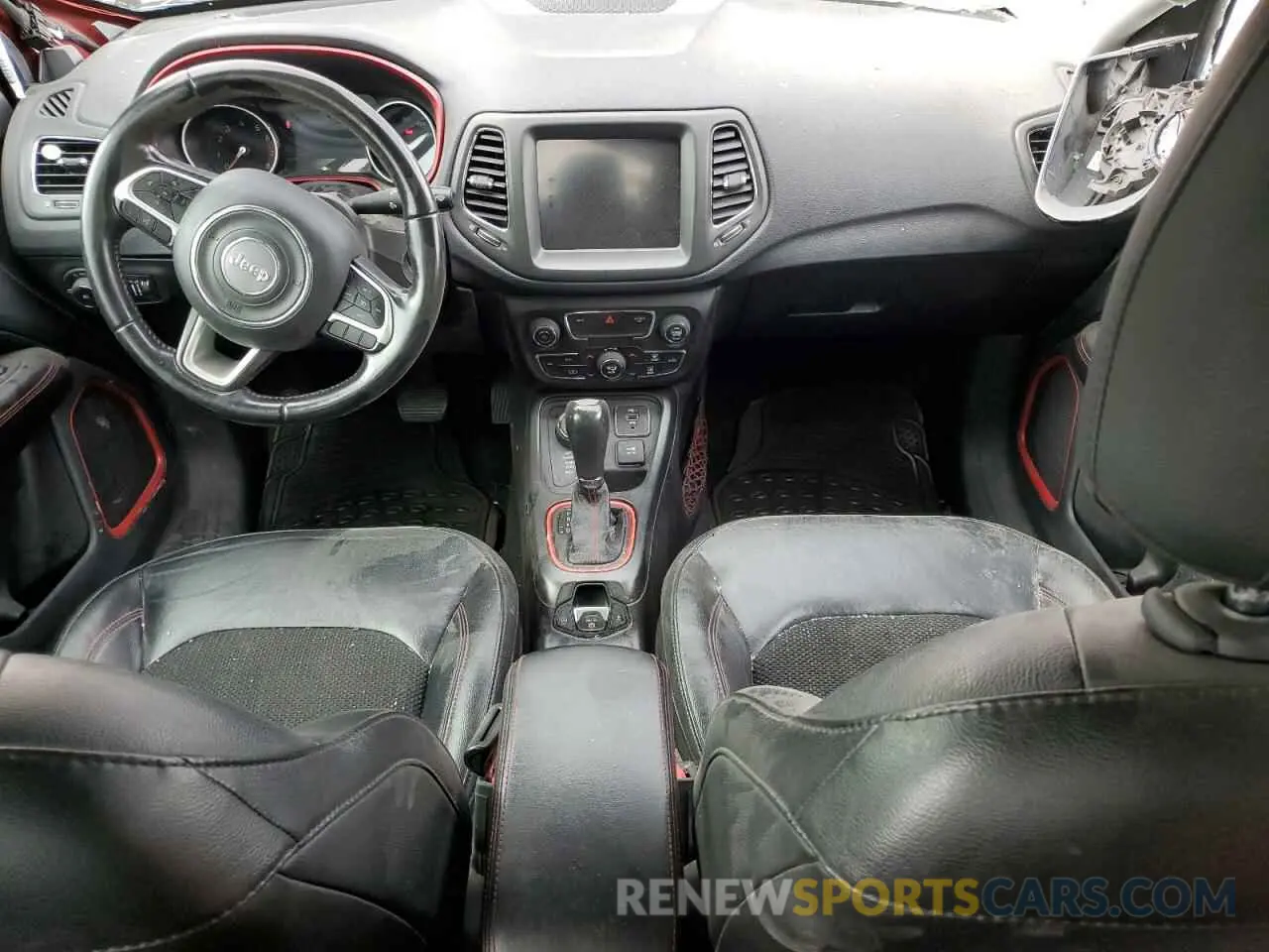 8 fotografías del automóvil dañado 3C4NJDDB7LT214691 JEEP COMPASS 2020
