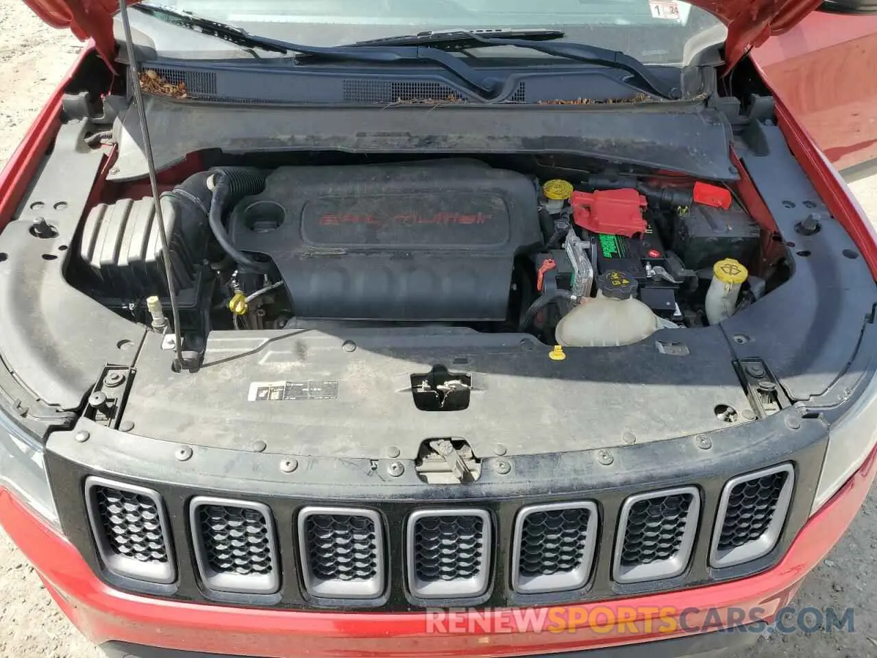12 fotografías del automóvil dañado 3C4NJDDB9LT171455 JEEP COMPASS 2020