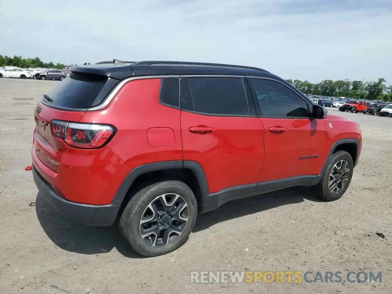 3 fotografías del automóvil dañado 3C4NJDDB9LT171455 JEEP COMPASS 2020