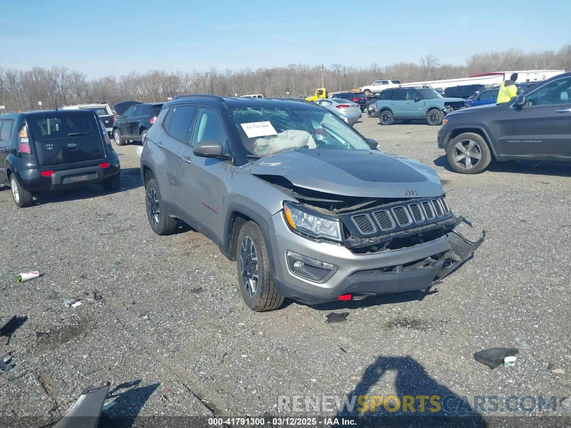 1 fotografías del automóvil dañado 3C4NJDDBXLT106663 JEEP COMPASS 2020