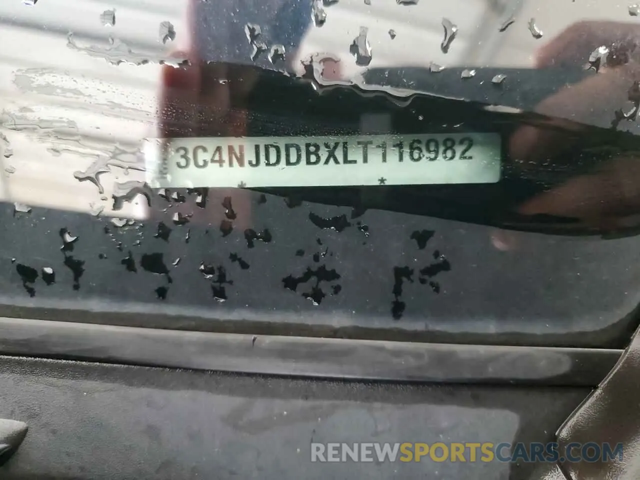 13 fotografías del automóvil dañado 3C4NJDDBXLT116982 JEEP COMPASS 2020