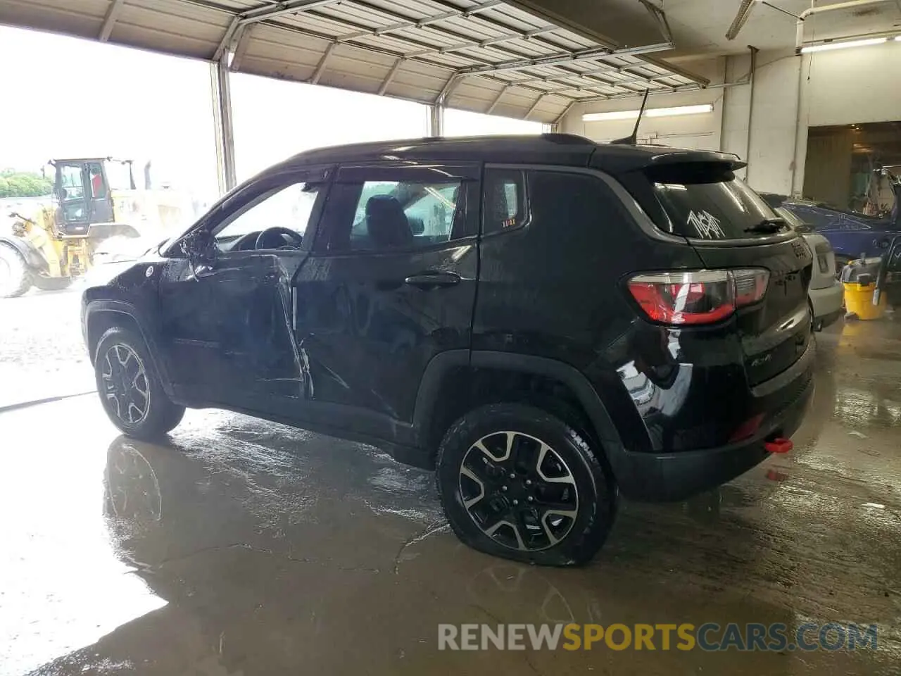 2 fotografías del automóvil dañado 3C4NJDDBXLT116982 JEEP COMPASS 2020