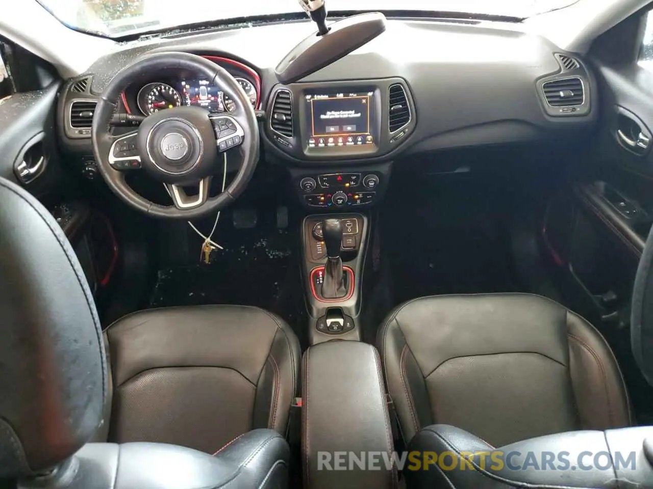 8 fotografías del automóvil dañado 3C4NJDDBXLT116982 JEEP COMPASS 2020