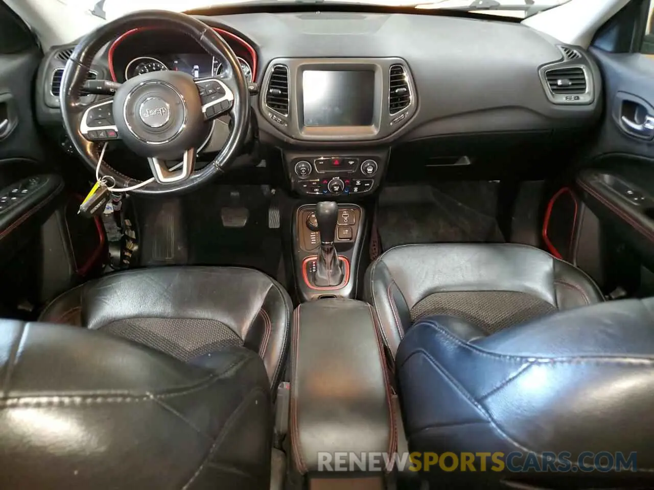 8 fotografías del automóvil dañado 3C4NJDDBXLT207864 JEEP COMPASS 2020