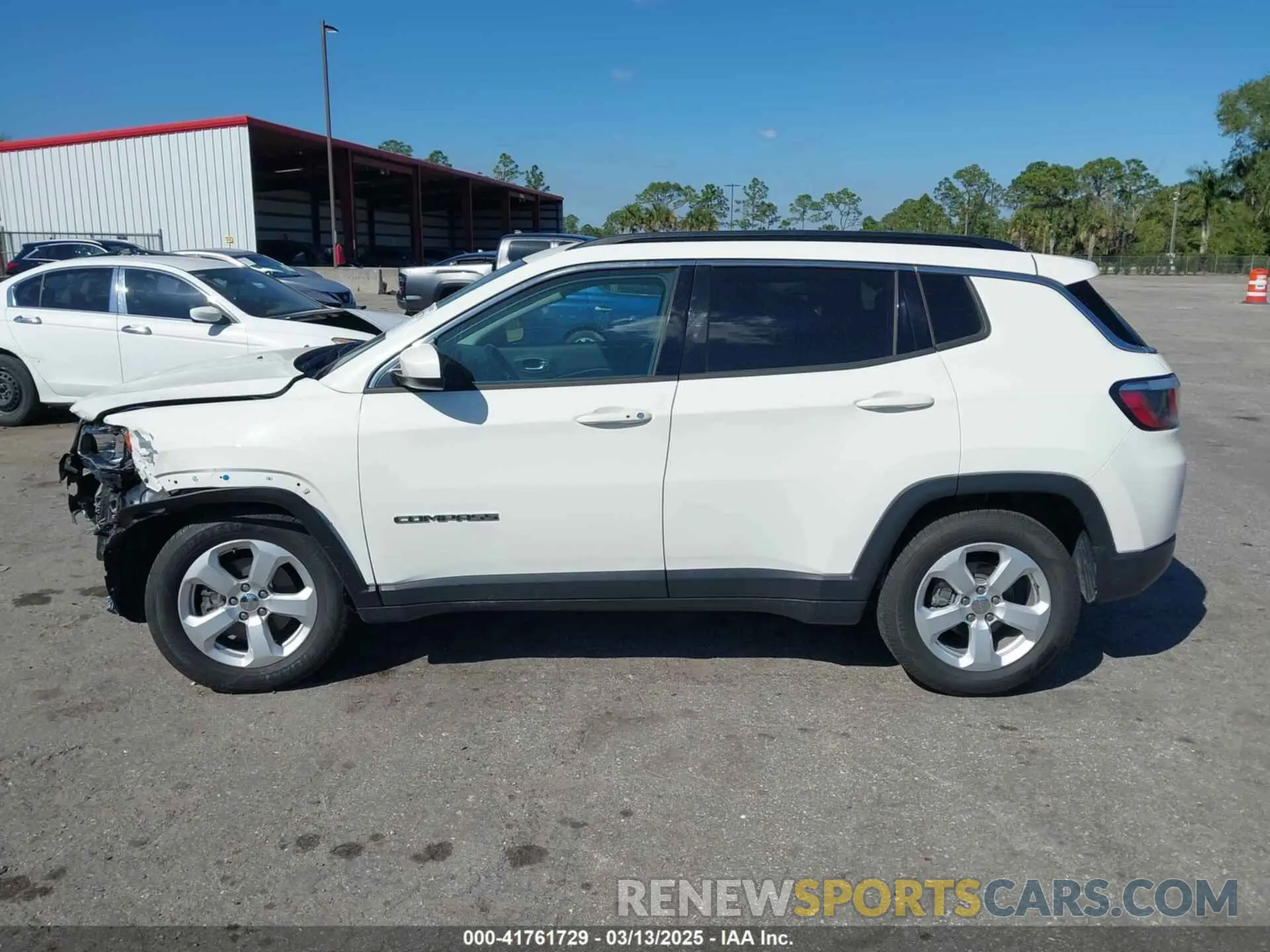 14 fotografías del automóvil dañado 3c4njcbb2lt121185 JEEP COMPASS 2020
