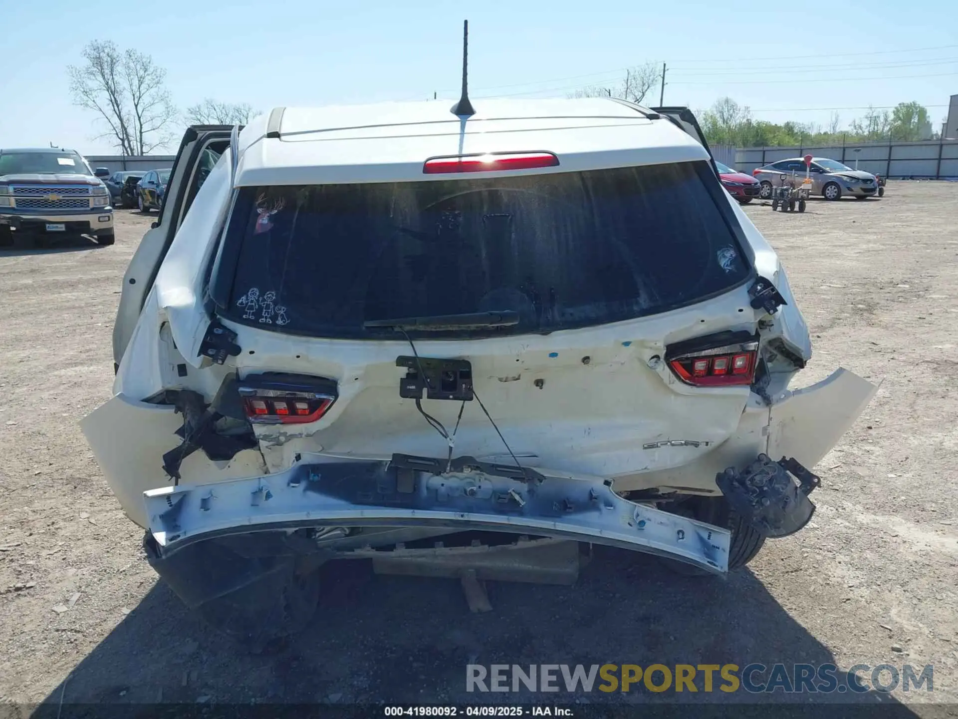 17 fotografías del automóvil dañado 3C4NJCAB1MT560381 JEEP COMPASS 2021