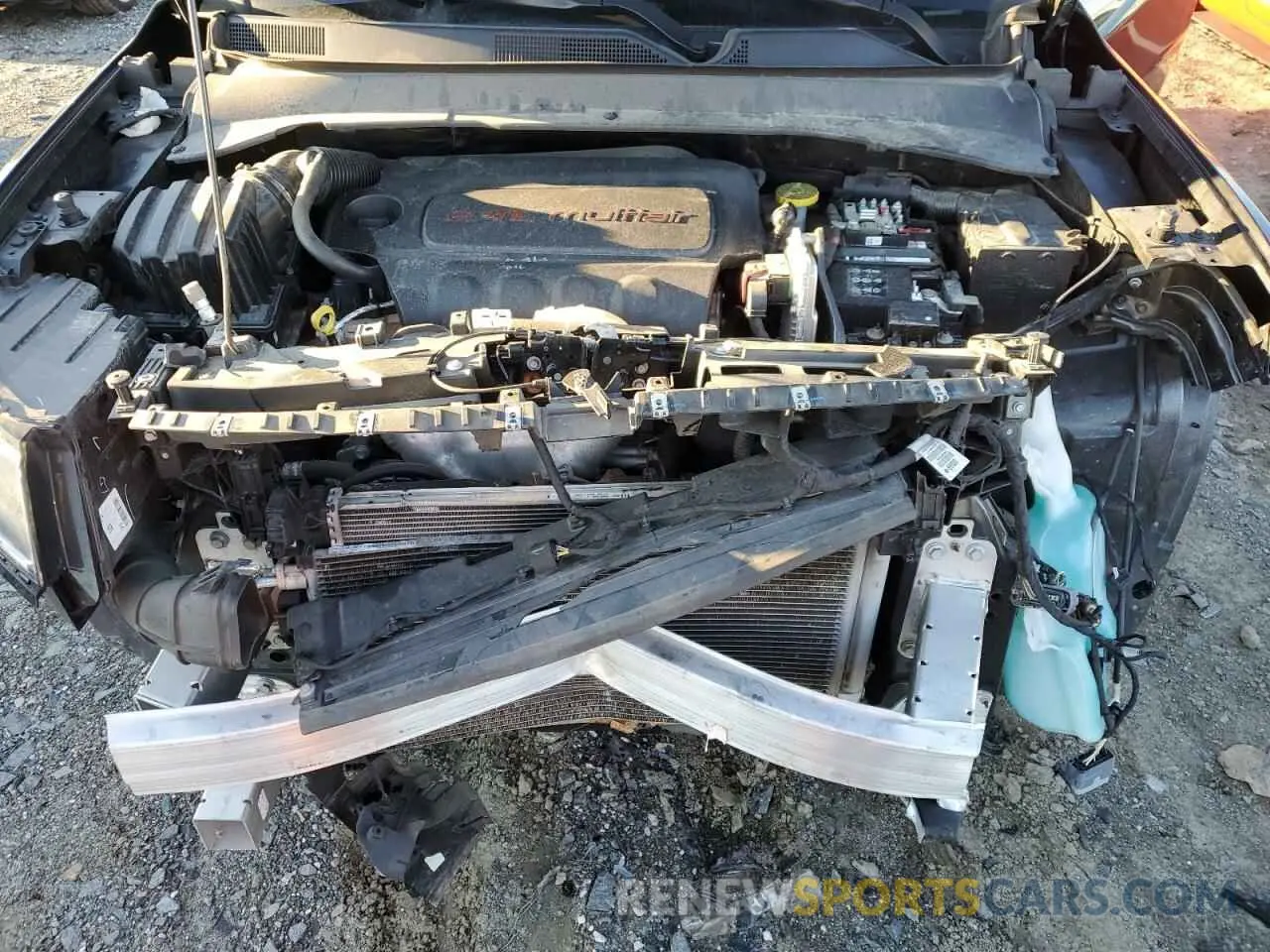 11 fotografías del automóvil dañado 3C4NJCAB1MT576953 JEEP COMPASS 2021