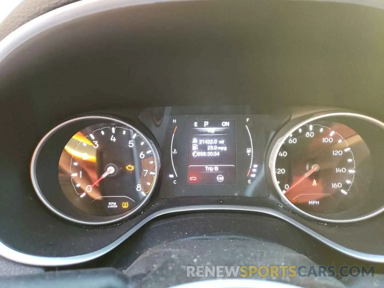 9 fotografías del automóvil dañado 3C4NJCAB2MT501985 JEEP COMPASS 2021