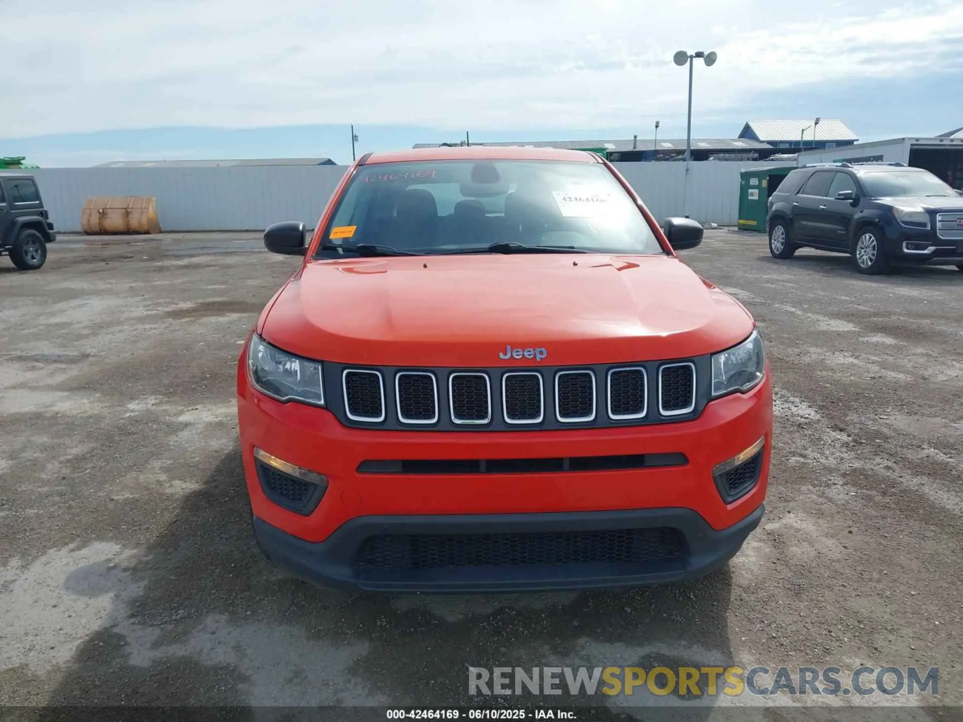 13 fotografías del automóvil dañado 3C4NJCAB5MT508400 JEEP COMPASS 2021