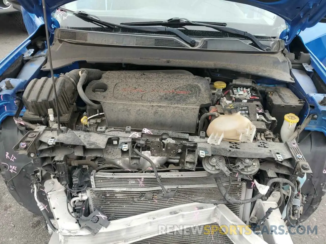 11 fotografías del automóvil dañado 3C4NJCAB5MT514293 JEEP COMPASS 2021