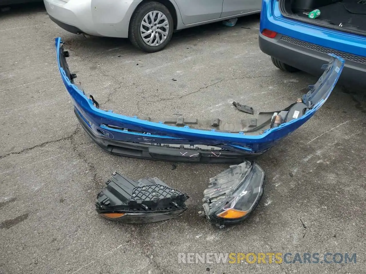 12 fotografías del automóvil dañado 3C4NJCAB5MT514293 JEEP COMPASS 2021